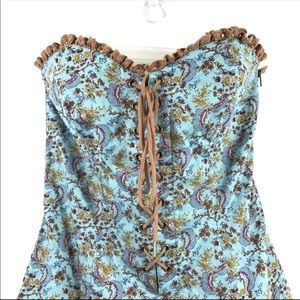 Betsey Johnson Strapless Dress